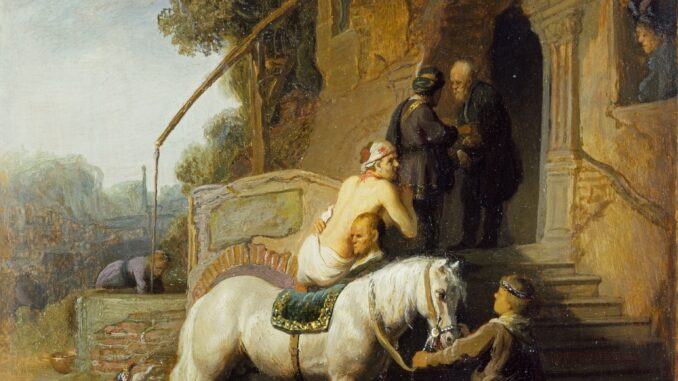 rembrandt_bon_samaritain Le Bon Samaritain, tableau de Rembrandt
